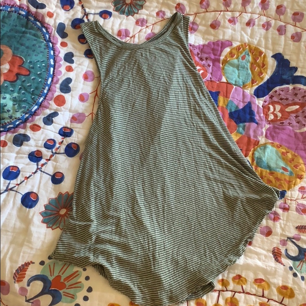 American Eagle Open Back Tank Top (small)